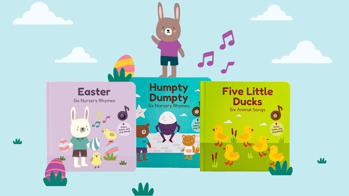 Easter-themed sound books for kids by Calisbooks