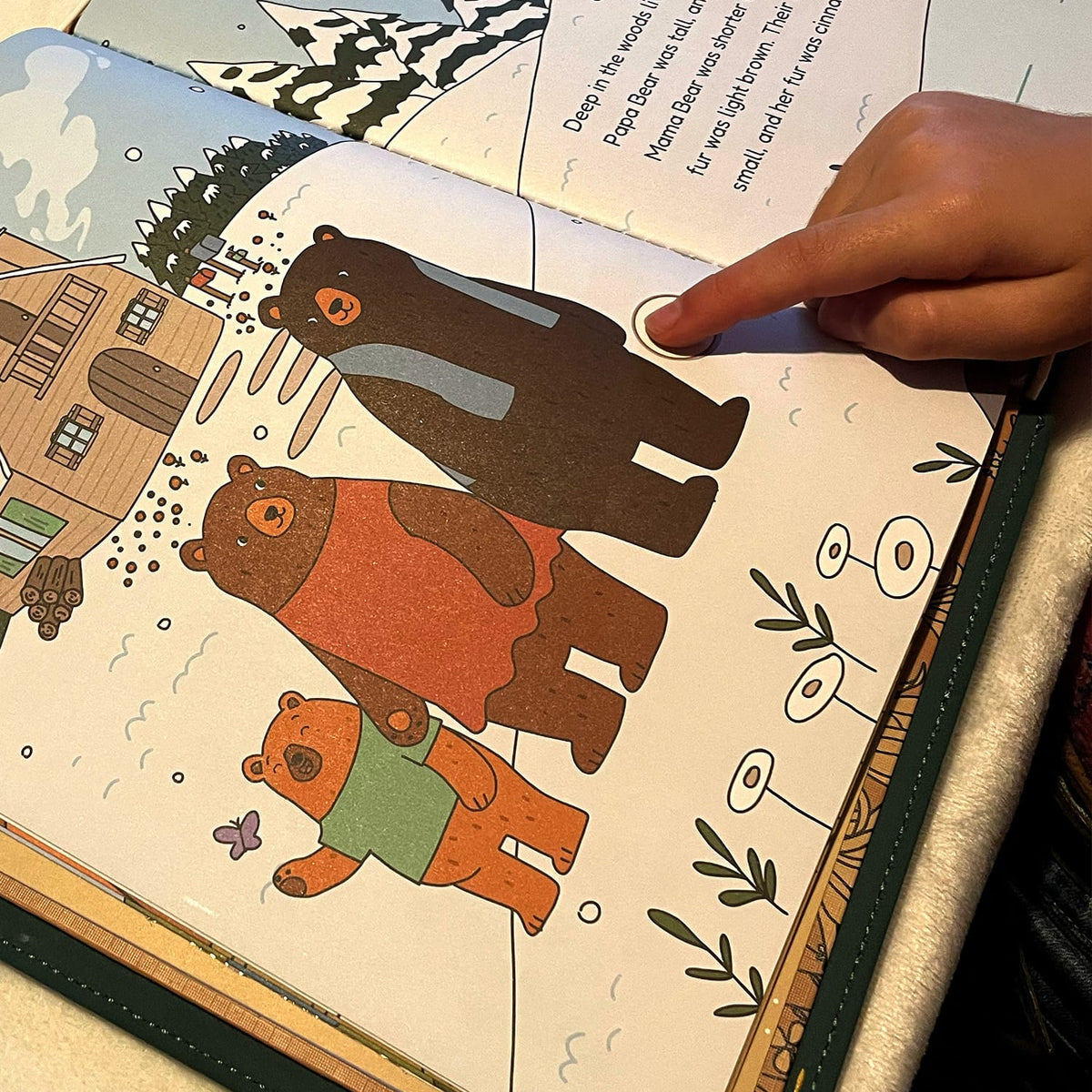 Cali's Books Recordable Booklets Goldilocks and the Three Bears - Cali Reader story