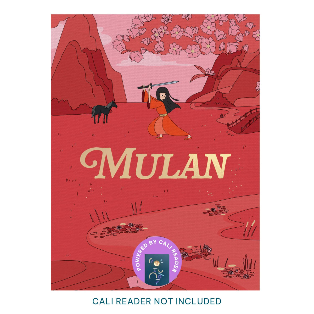 Cali's Books Recordable Booklets Mulan - Cali Reader story