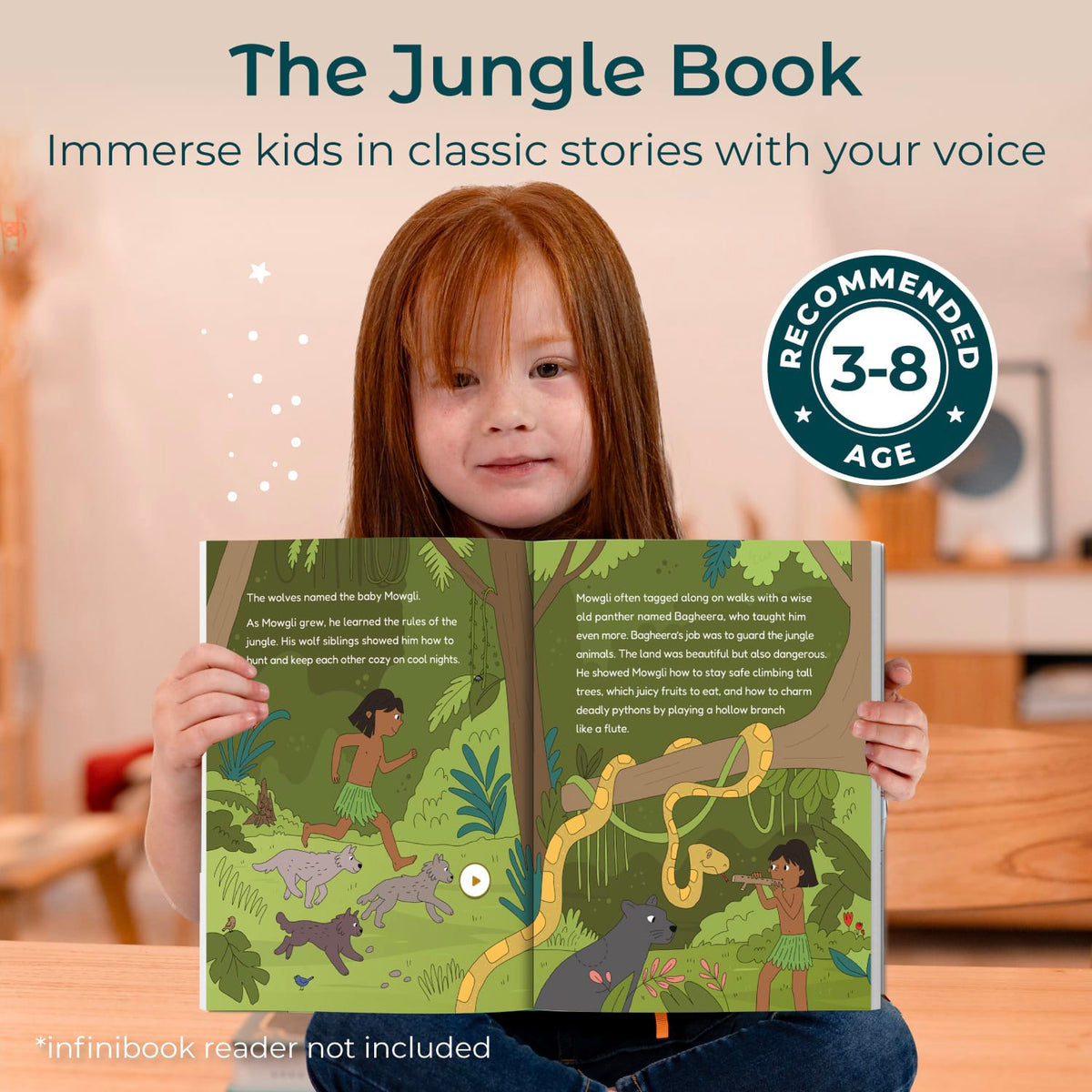 Cali's Books Recordable Booklets The Jungle Book - infinibooklet