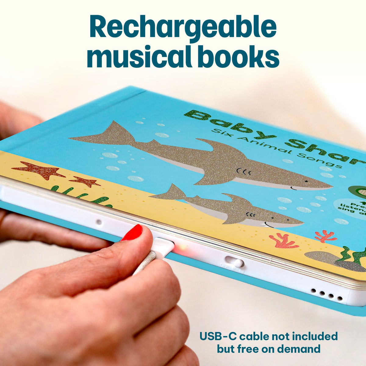 Cali's Books Sound Books Baby Shark Nursery Rhymes