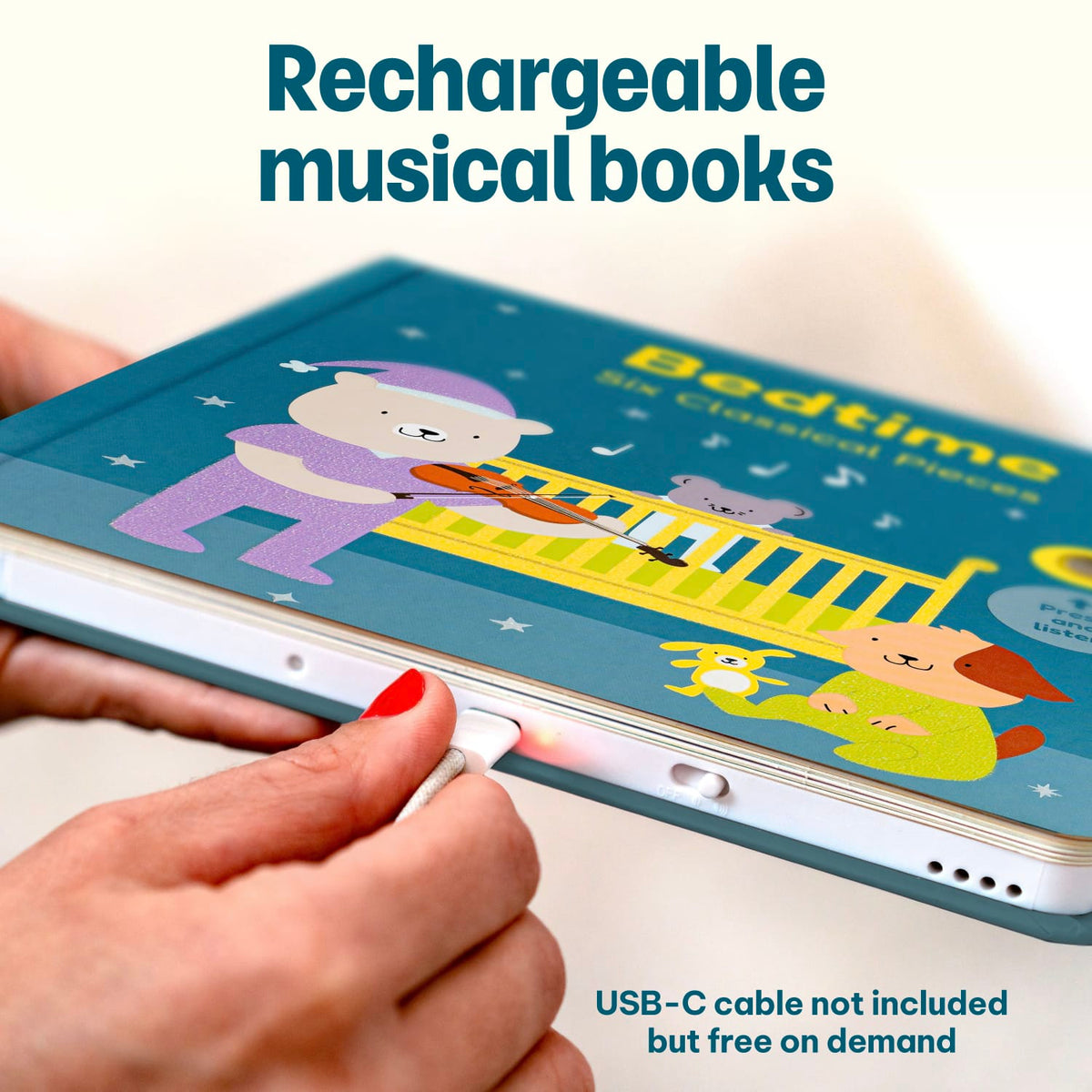 Cali's Books Sound Books Bedtime Six Classical Pieces