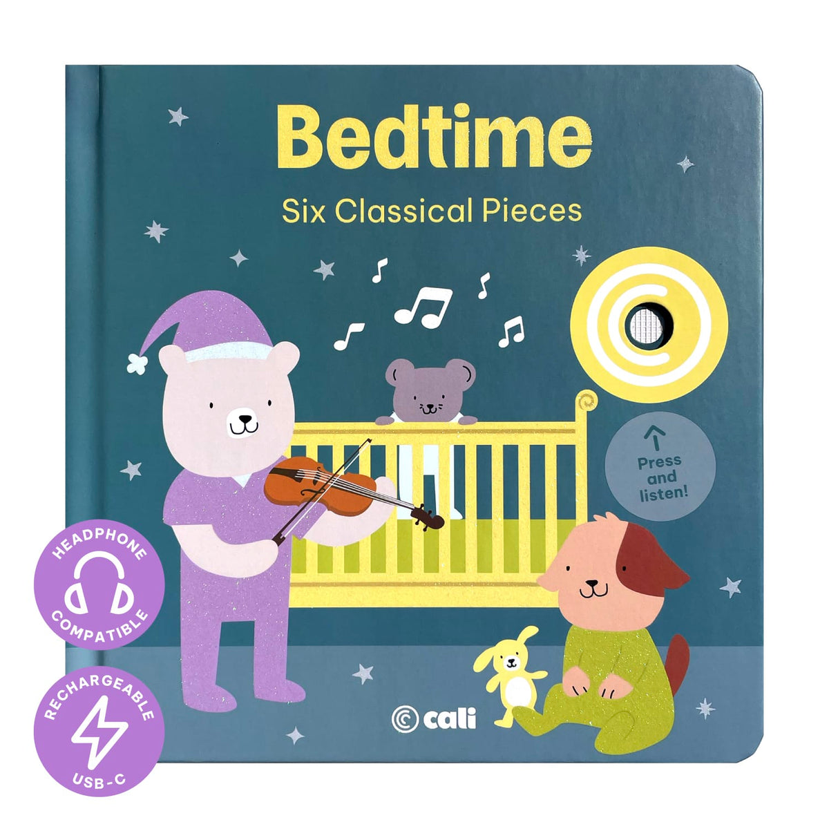 Cali's Books Sound Books Bedtime Six Classical Pieces