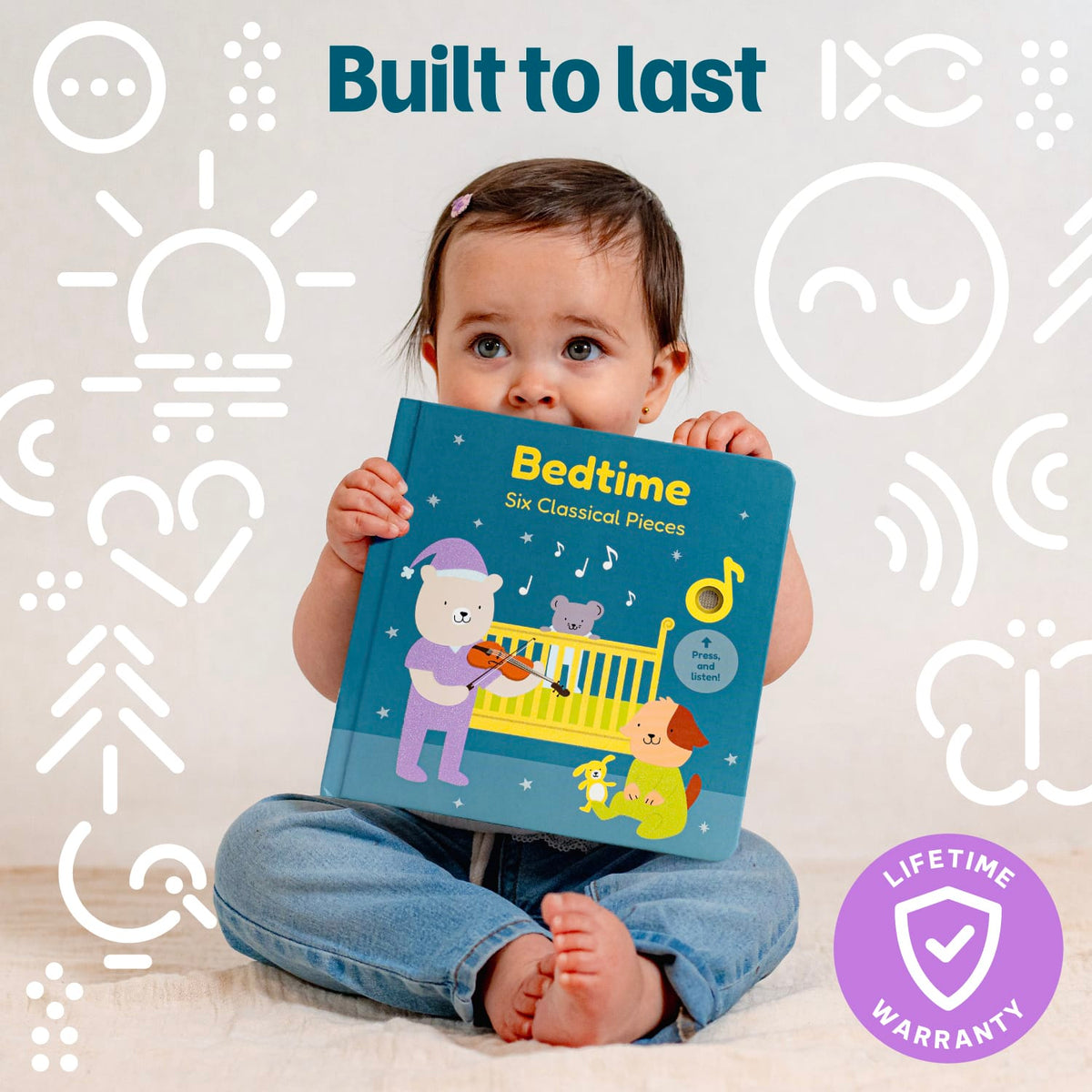 Cali's Books Sound Books Bedtime Six Classical Pieces - Headphone Edition