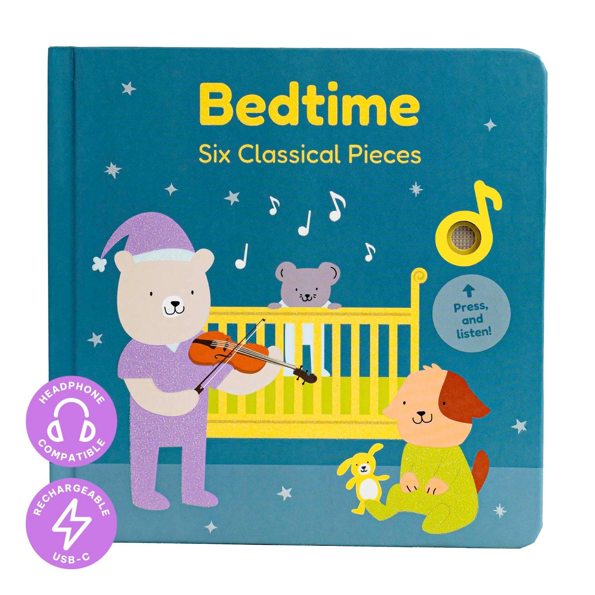 Cali's Books Sound Books Bedtime Six Classical Pieces - Headphone Edition