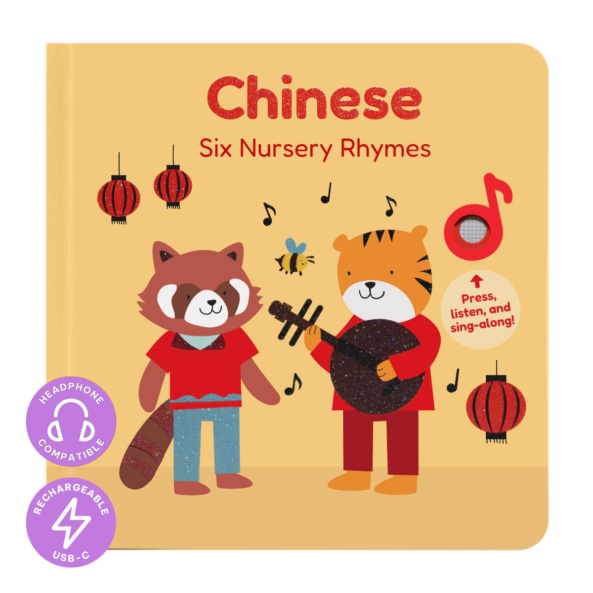 Cali's Books Sound Books Chinese Nursery Rhymes - headphone version