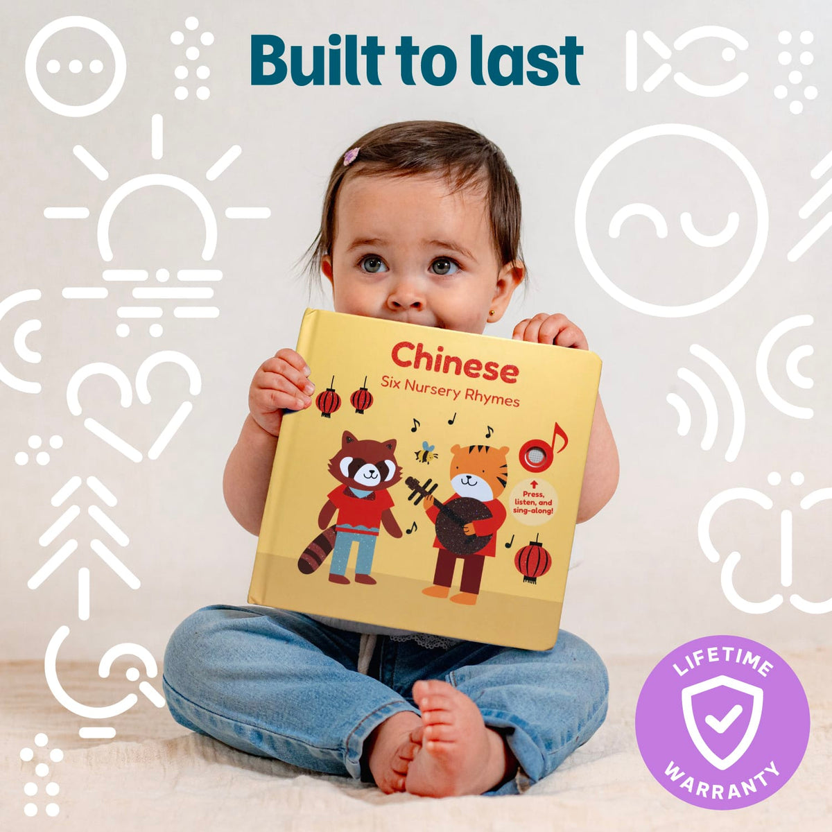 Cali's Books Sound Books Chinese Nursery Rhymes - Rechargeable