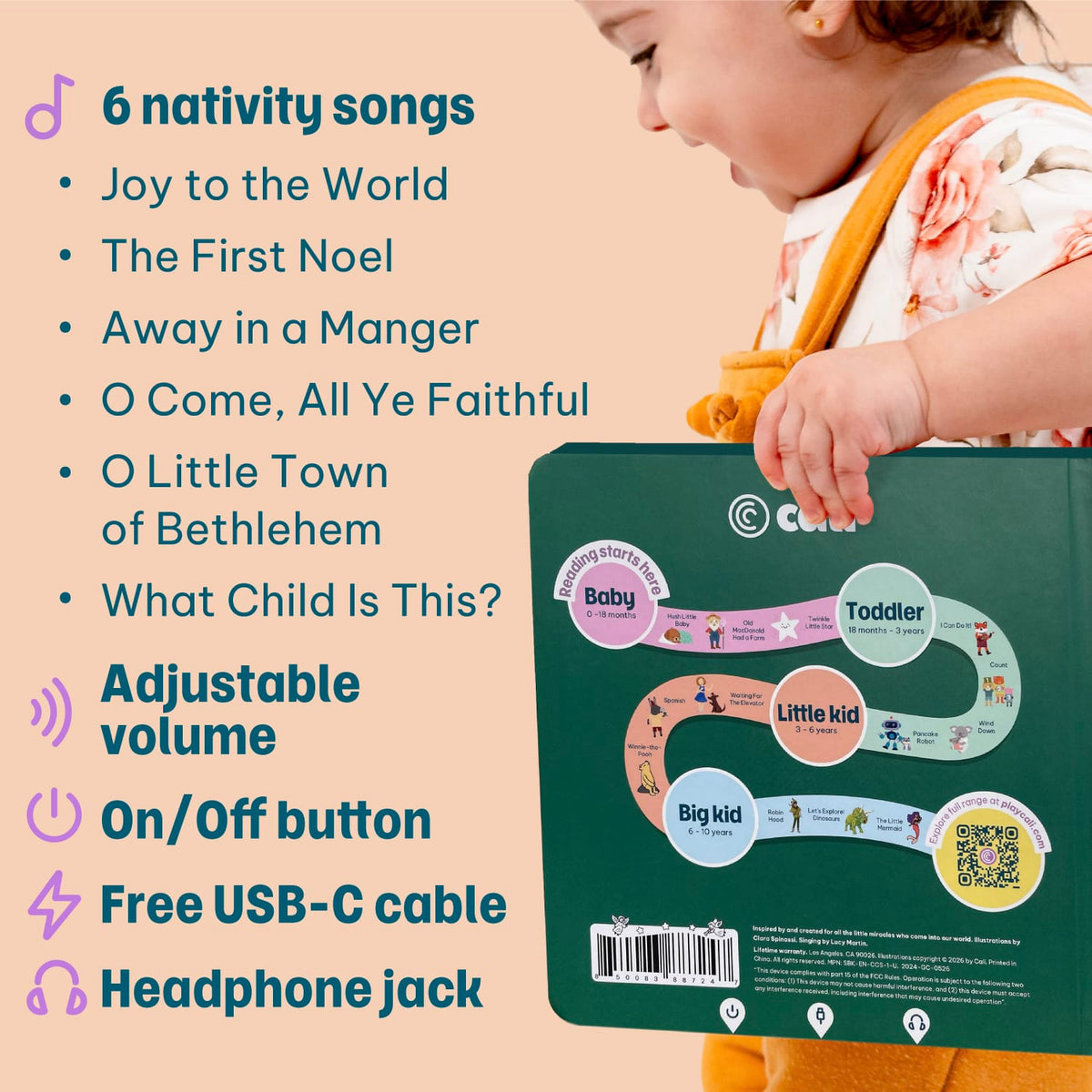 Cali's Books Sound Books Christmas Carols