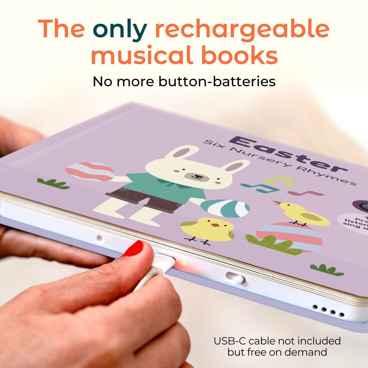 Cali's Books Sound Books Easter Nursery Rhymes - Rechargeable