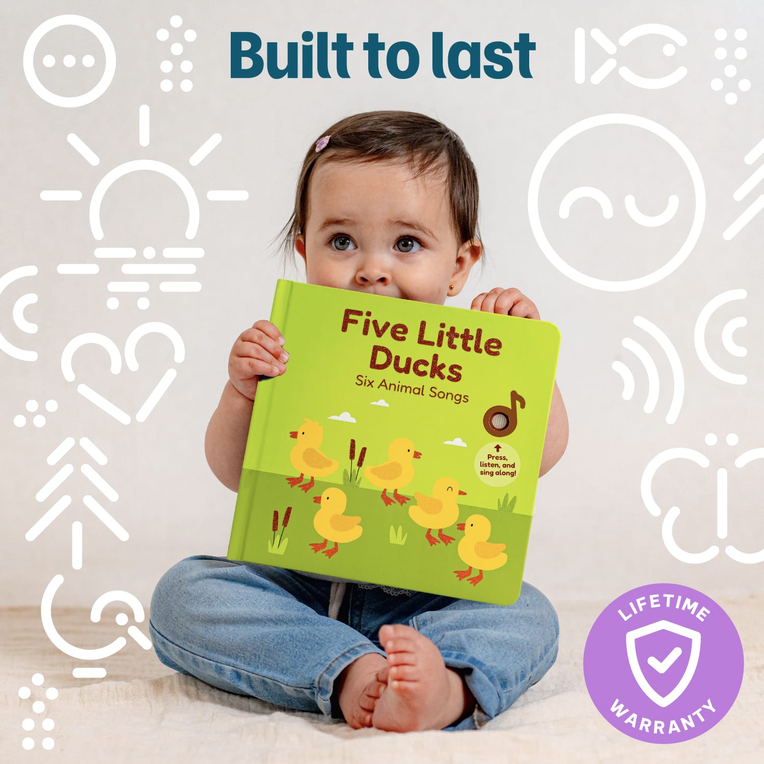 177 Five Little Ducks 音声絵本 Five Little Ducks Nursery Rhymes - Cali's Books