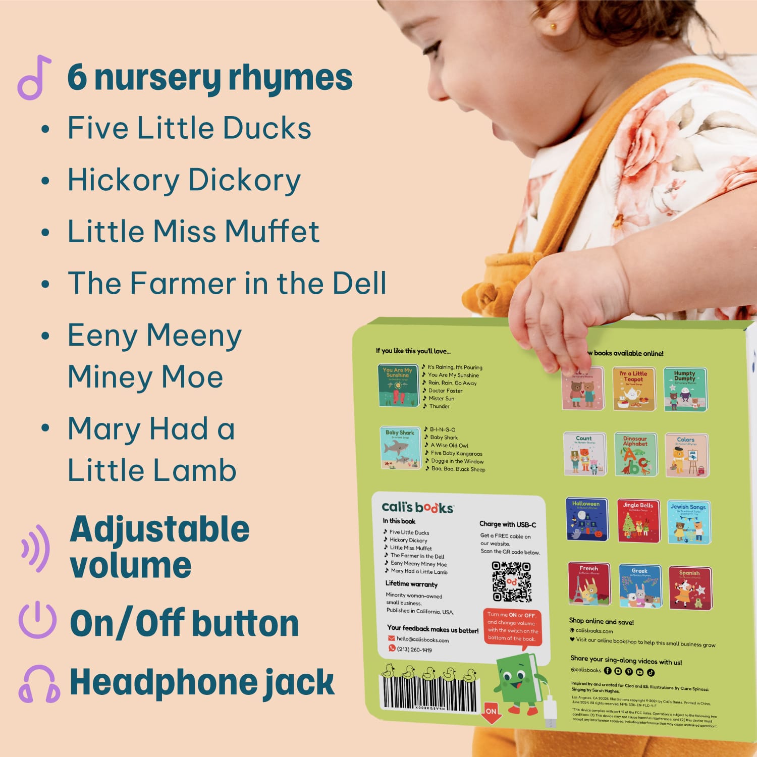 Five Little Ducks Nursery Rhymes - Cali
