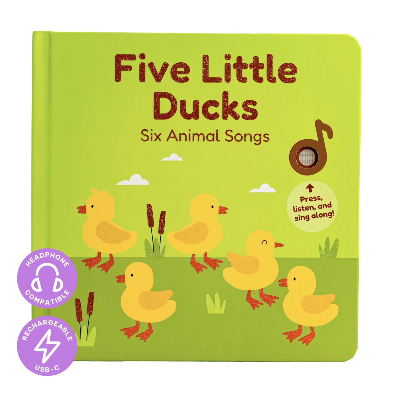177 Five Little Ducks 音声絵本 Five Little Ducks Nursery Rhymes - Cali's Books