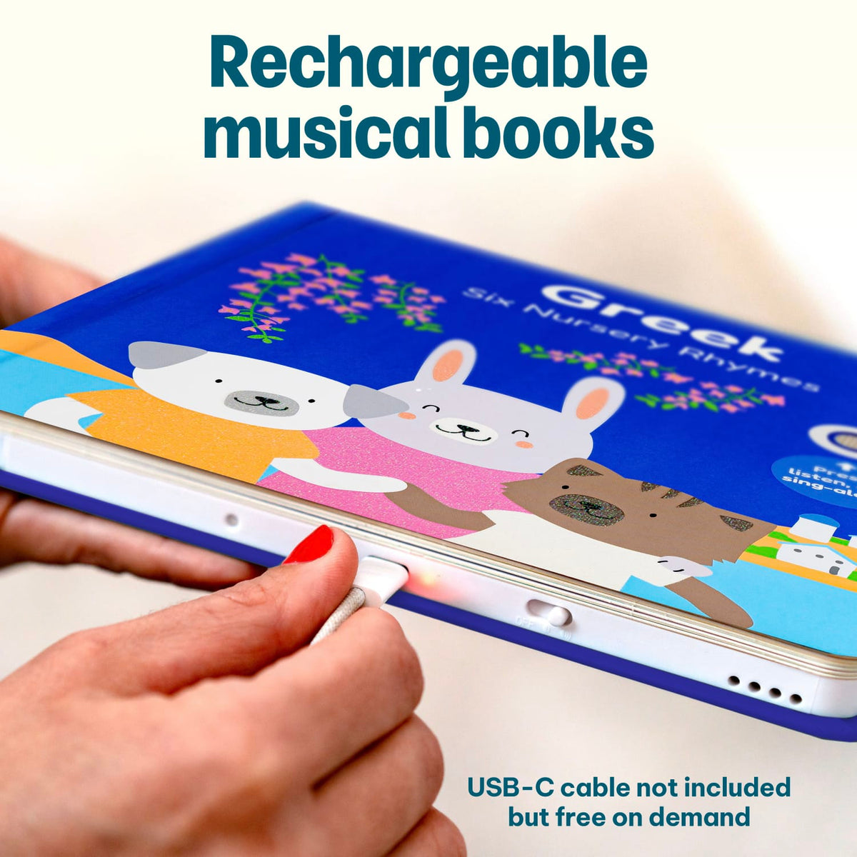 Cali's Books Sound Books Greek Nursery Rhymes