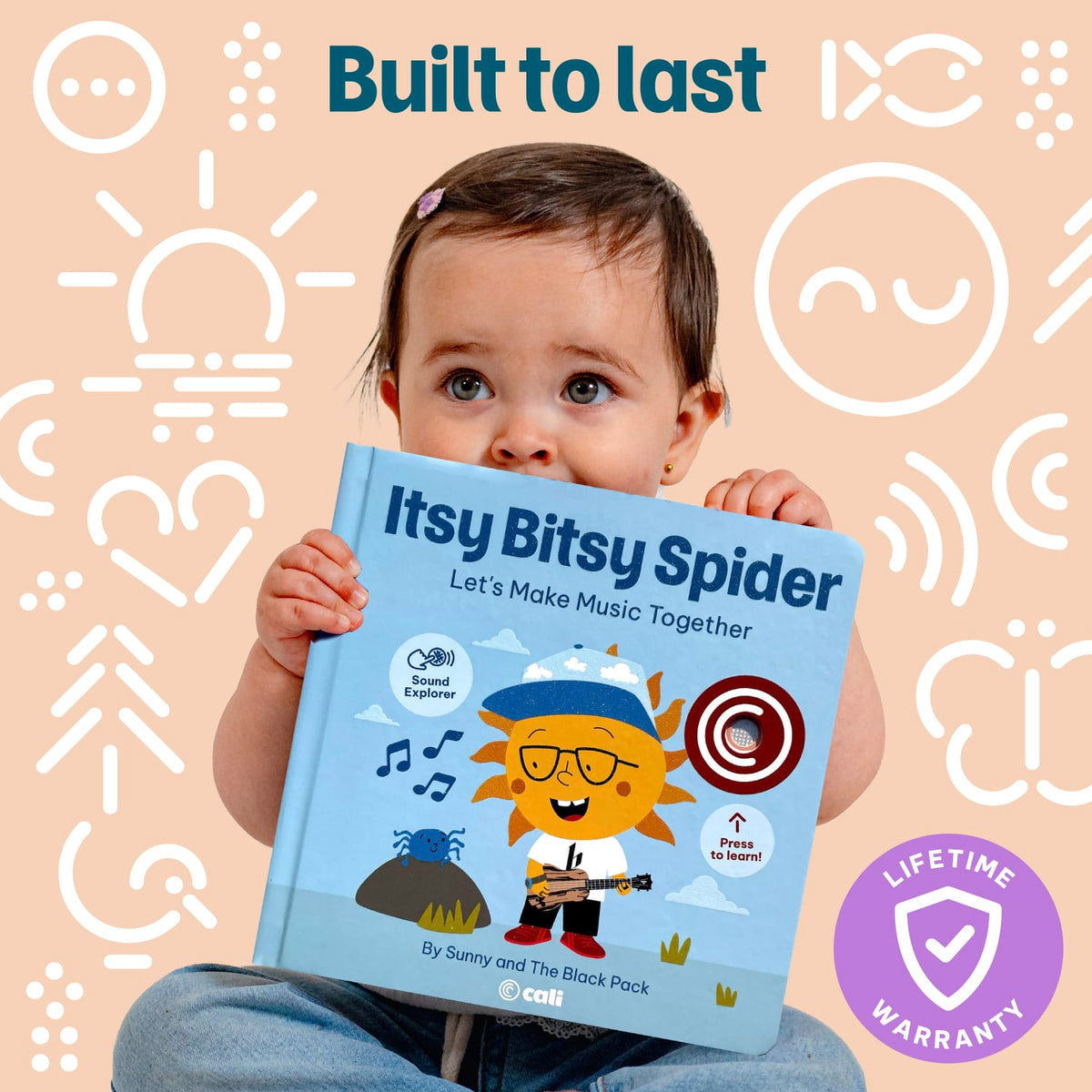 Cali's Books Sound Books Itsy Bitsy Spider - Headphone Edition