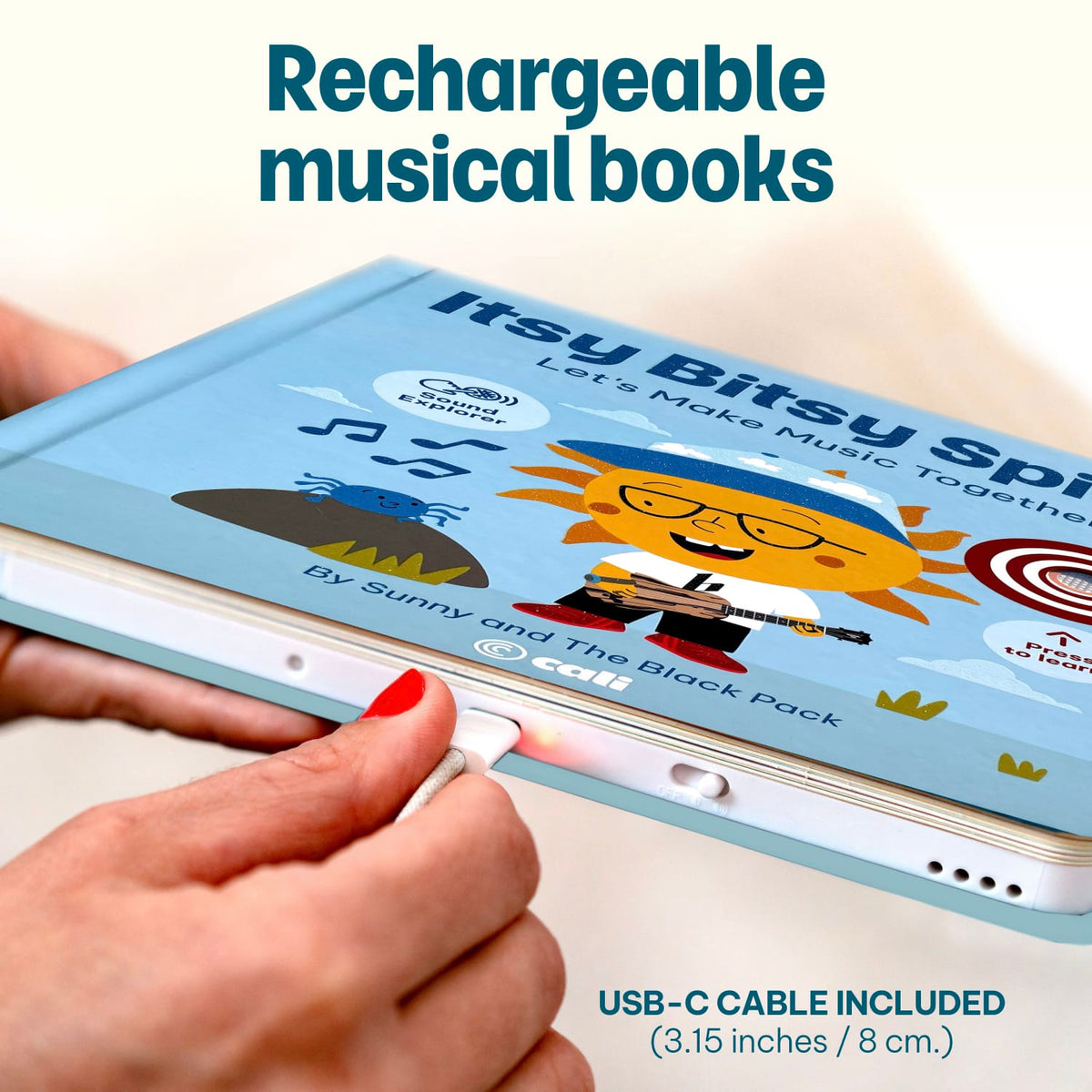 Cali's Books Sound Books Itsy Bitsy Spider - Headphone Edition
