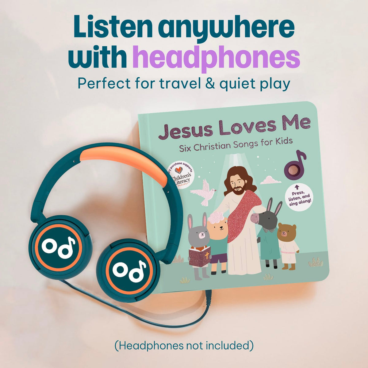 Cali's Books Sound Books Jesus Loves Me - Headphone Edition