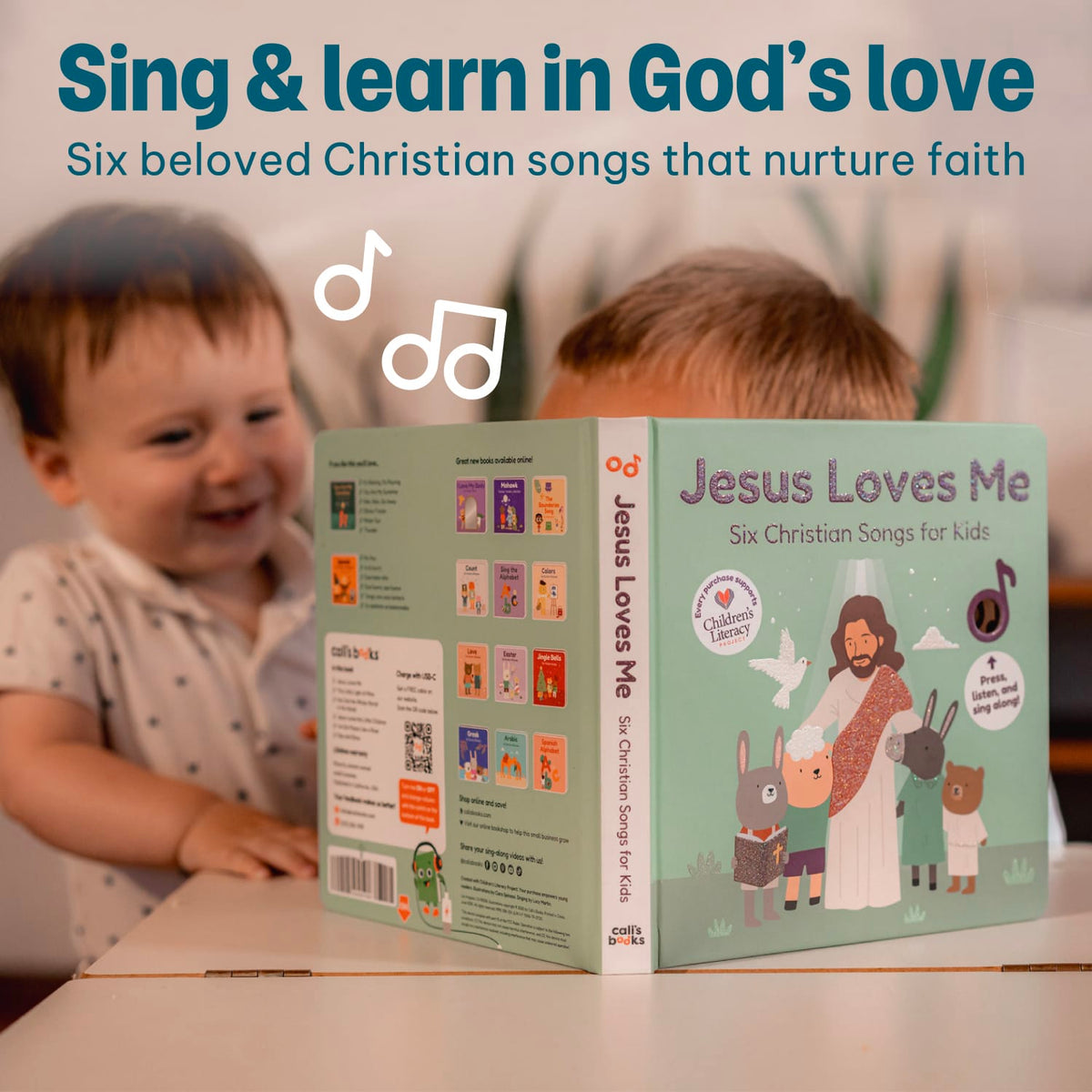 Cali's Books Sound Books Jesus Loves Me - Headphone Edition