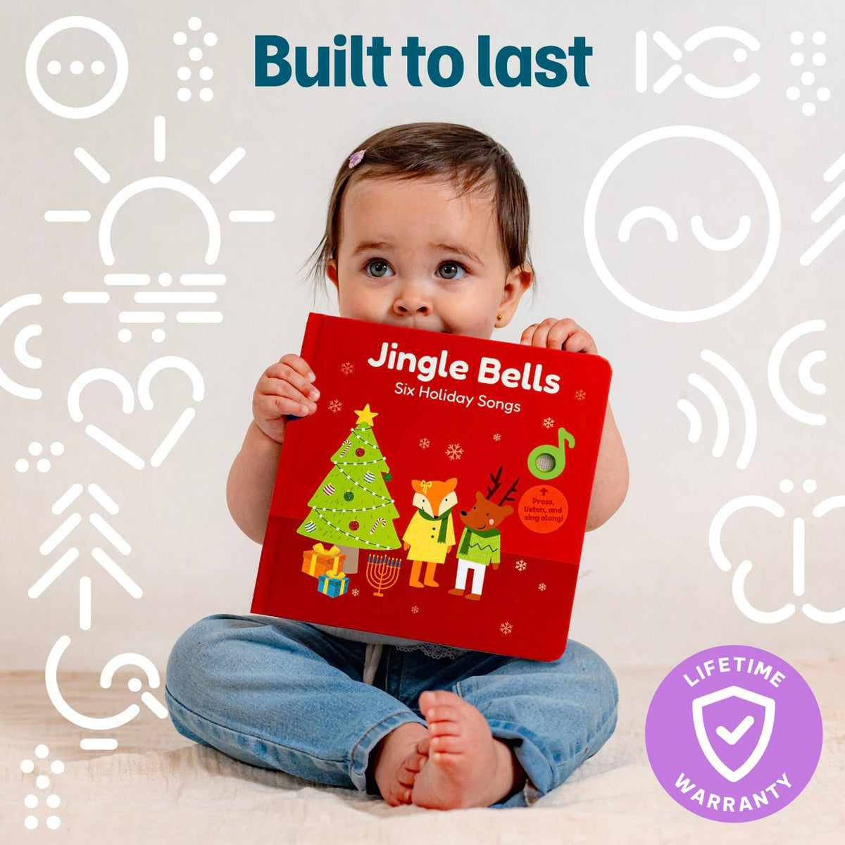Cali's Books Sound Books Jingle Bells Nursery Rhymes - Headphone Edition