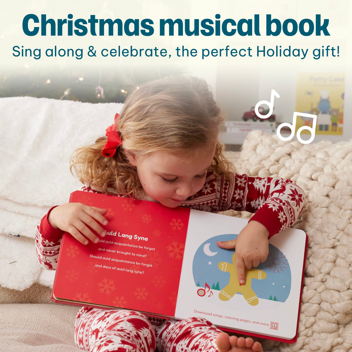 Cali's Books Sound Books Jingle Bells Nursery Rhymes - Headphone Edition