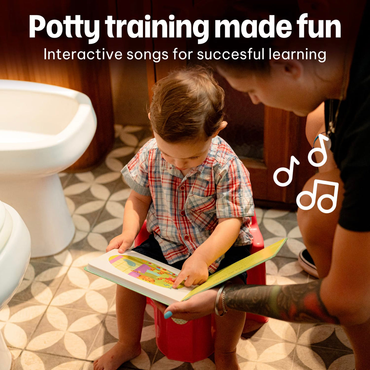 Cali's Books Sound Books Let's Go Potty - Headphone Edition