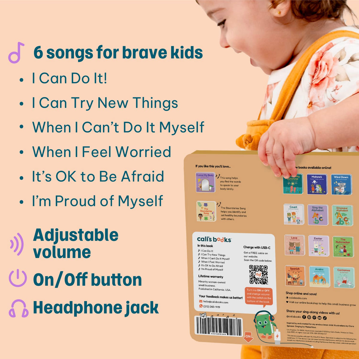 Cali's Books Sound Books Mama Nous “I Can Do It!”