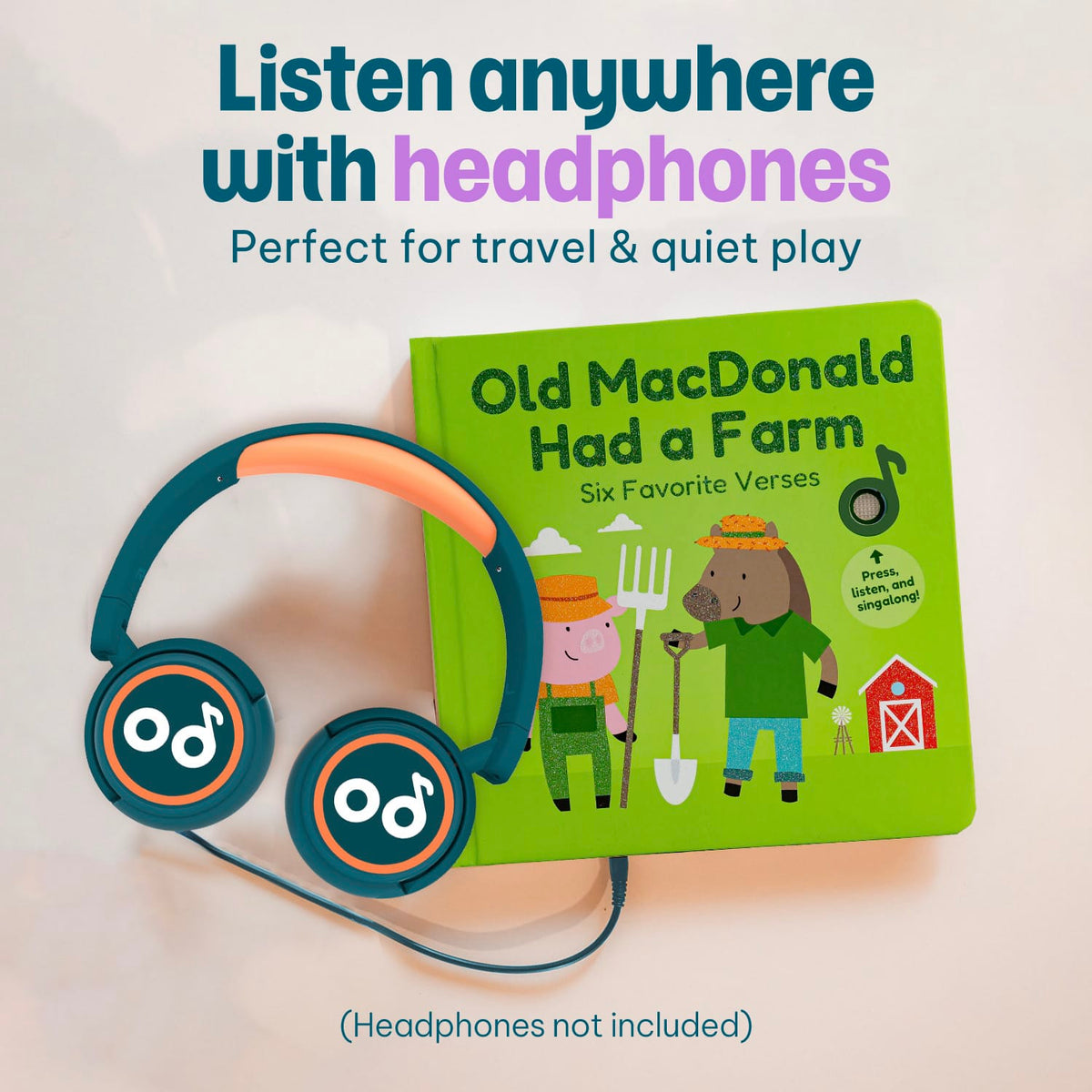 Cali's Books Sound Books Old MacDonald - Headphone Edition