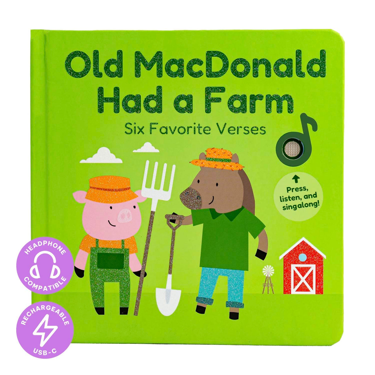 Cali's Books Sound Books Old MacDonald - Headphone Edition