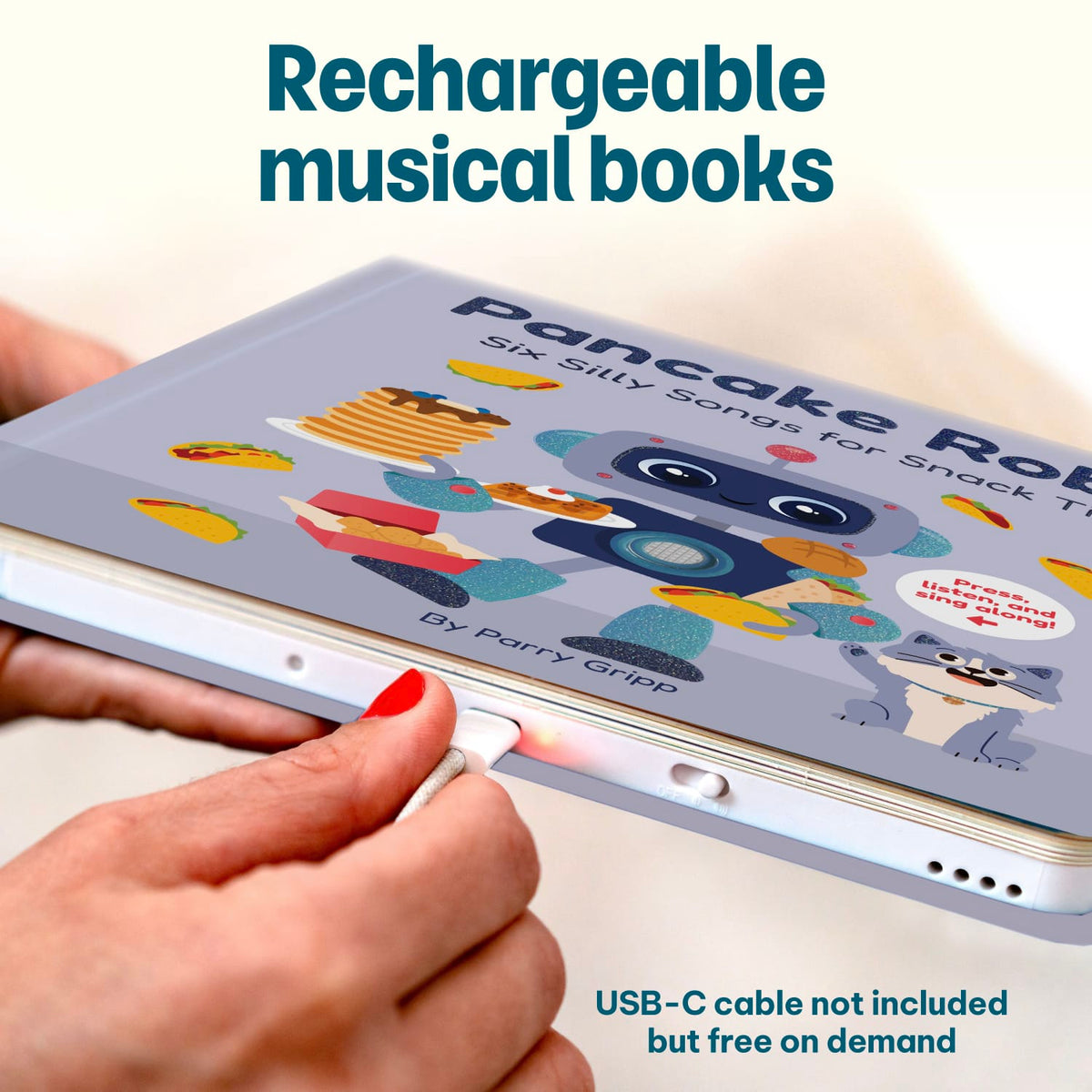 Cali's Books Sound Books Pancake Robot