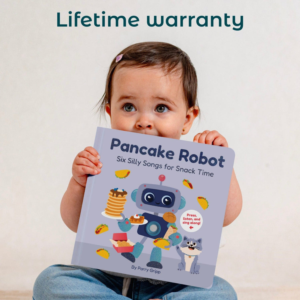 Cali's Books Sound Books Pancake Robot - Headphone Edition