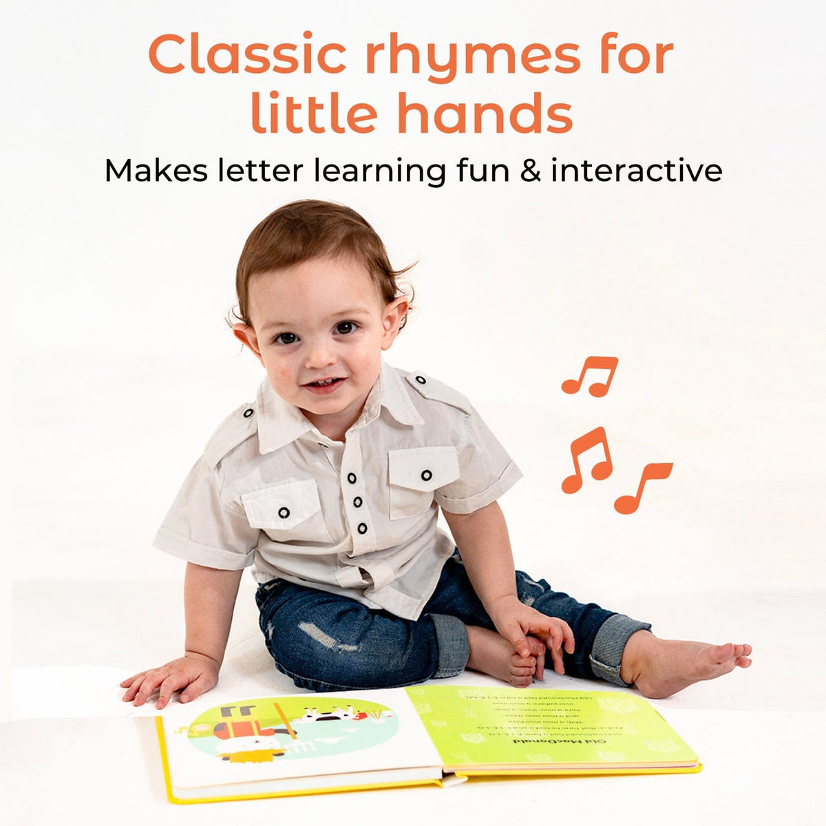 Cali's Books Sound Books Patty Cake Nursery Rhymes - Rechargeable