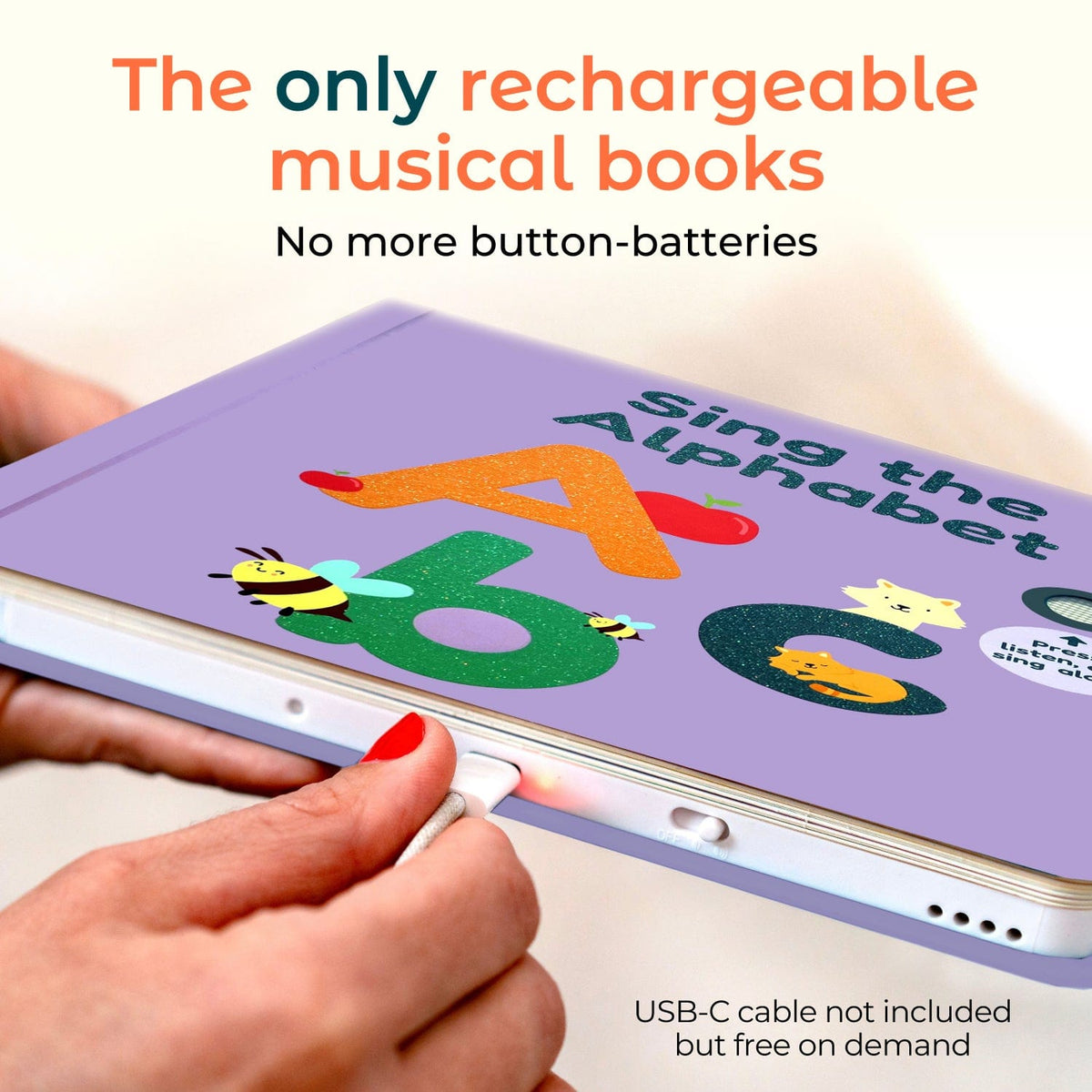Cali's Books Sound Books Sing The Alphabet - Rechargeable
