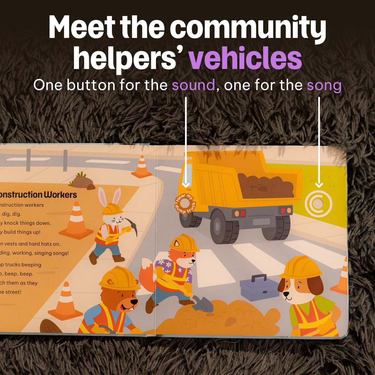 Cali's Books Sound Books Sing With the Helpers - All Around Town