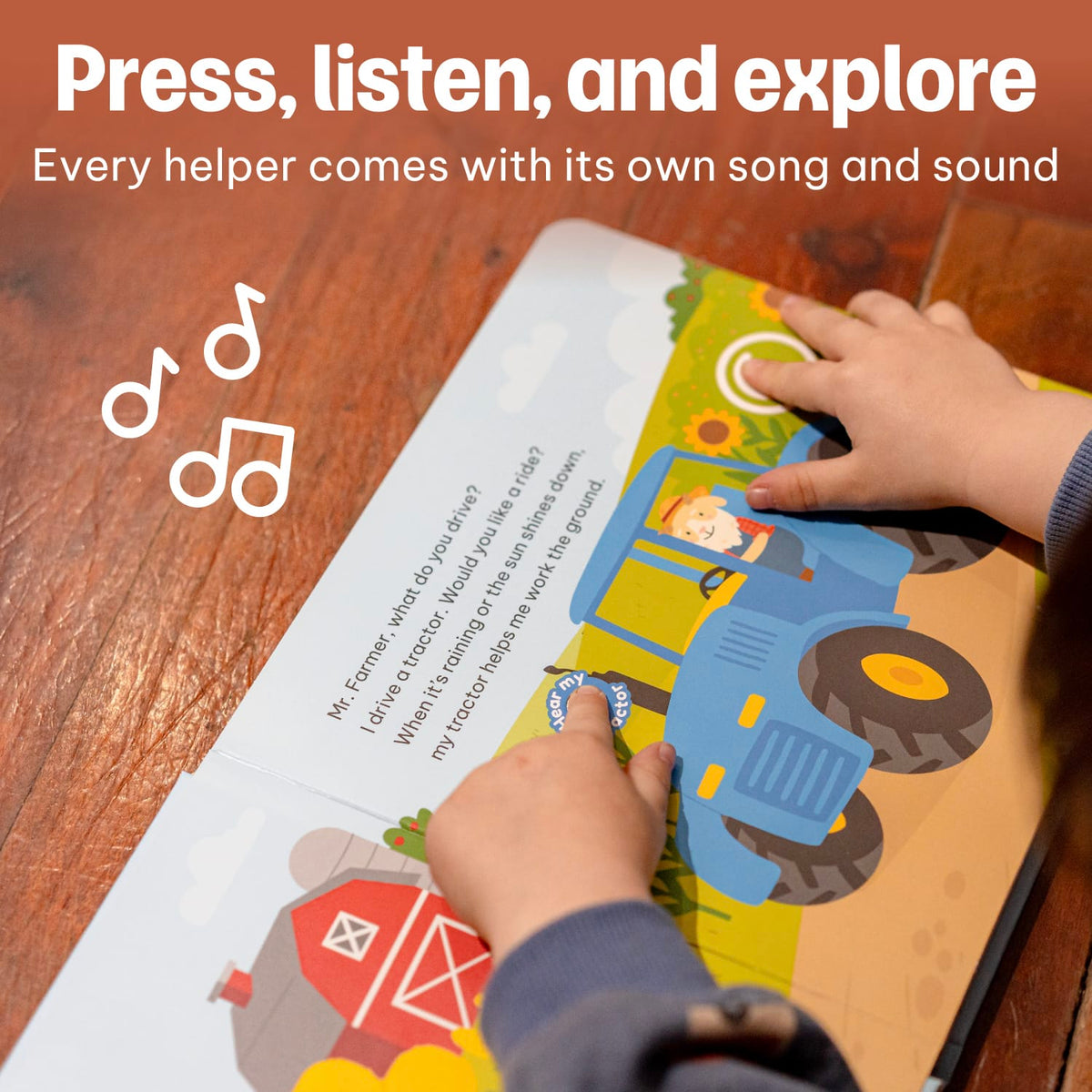 Cali's Books Sound Books Sing With the Helpers - All Around Town