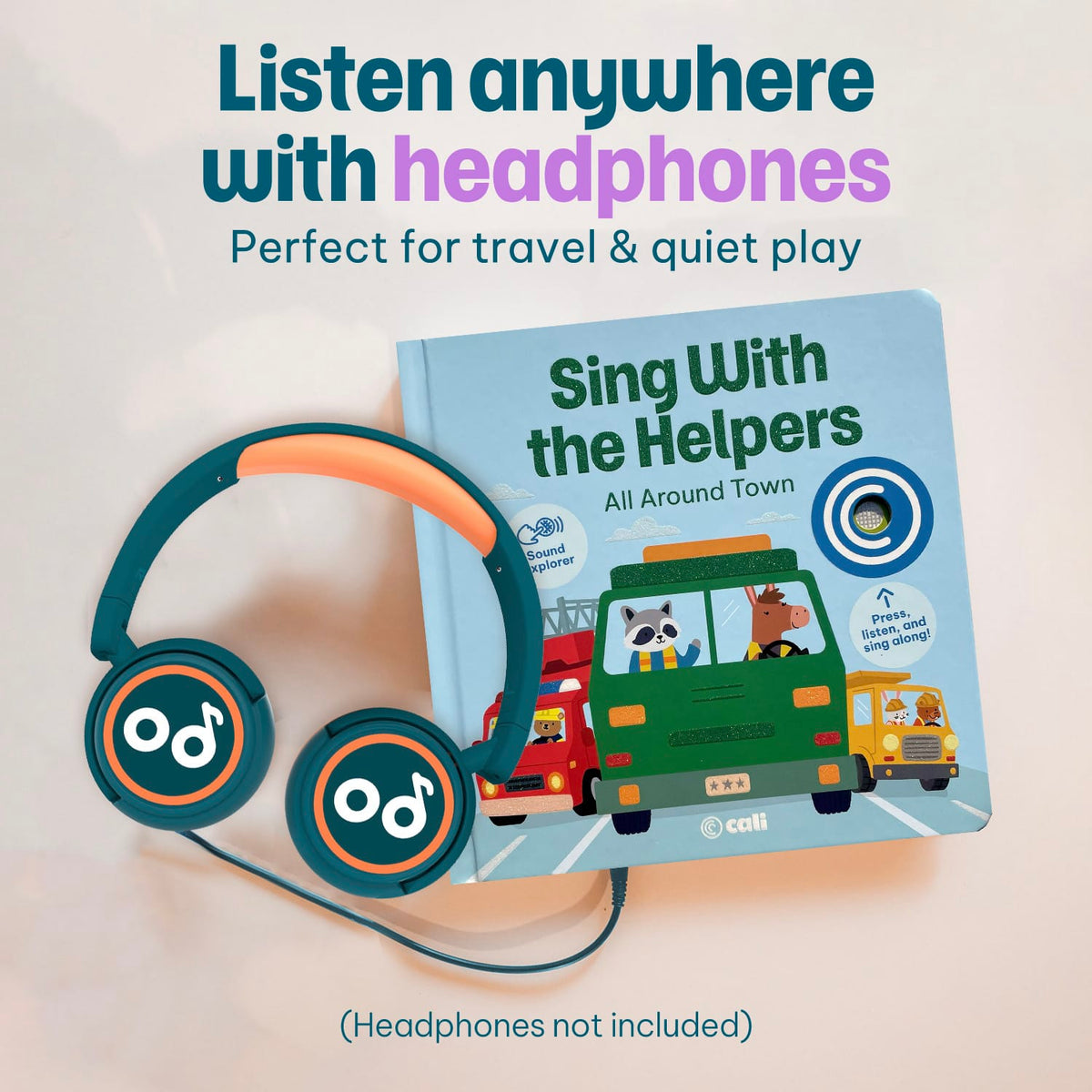 Cali's Books Sound Books Sing With the Helpers - All Around Town