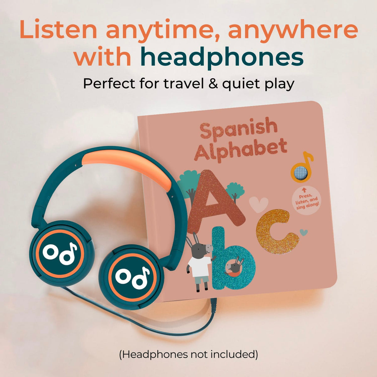 Cali's Books Sound Books Spanish Alphabet - Rechargeable