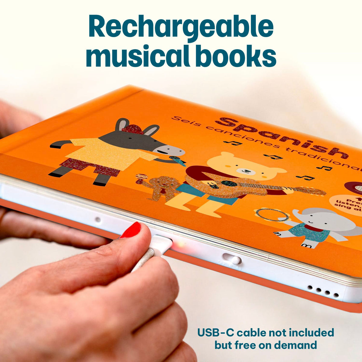 Cali's Books Sound Books Spanish Nursery Rhymes