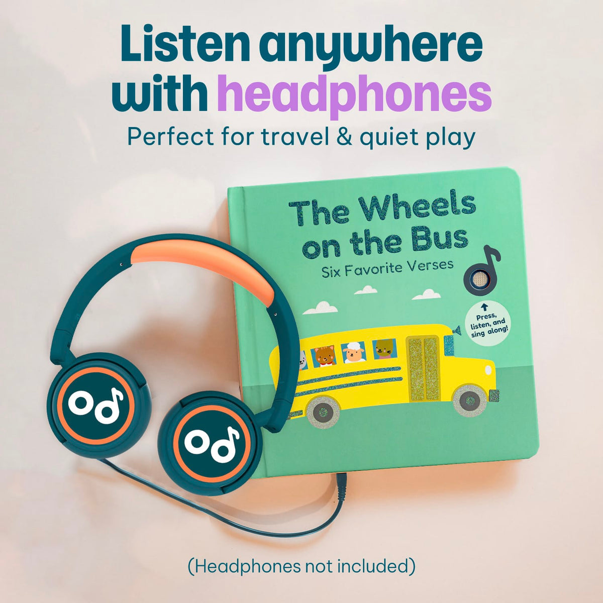 Cali's Books Sound Books The Wheels on the Bus - Headphone Edition